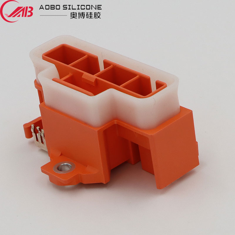 Liquid silicone overmolding sample 3